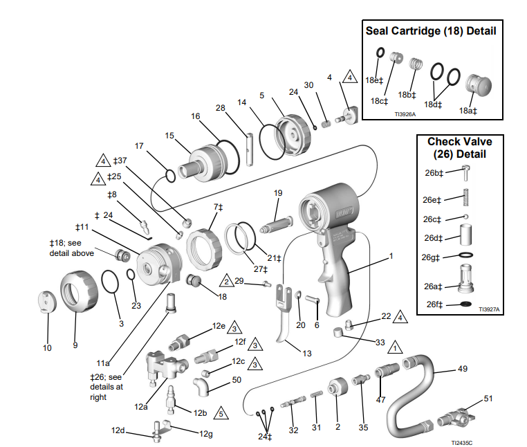 Graco AP Parts Breakdown