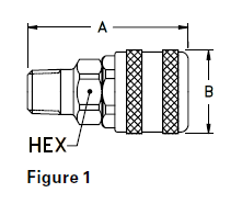 210 Series socket male pipe thread figure 1