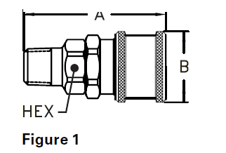 100 Series male pipe thread socket figure 1