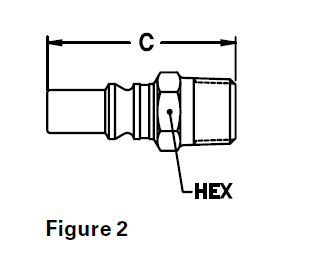 310 Series plug male pipe thread figure 2