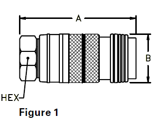 Full-Bore Series socket female pipe thread figure 1