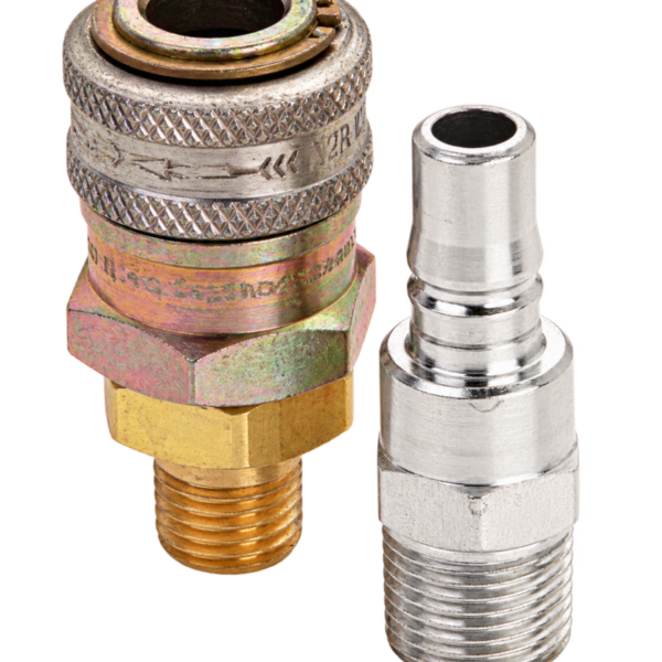 Danfoss Hansen 2L10 Pneumatic Quick-Disconnect Plug – 2RL Series, 1/8-27 Male NPTF